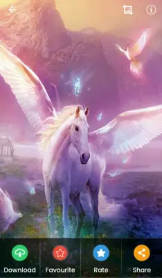 Unicorn Wallpaper android App screenshot 1